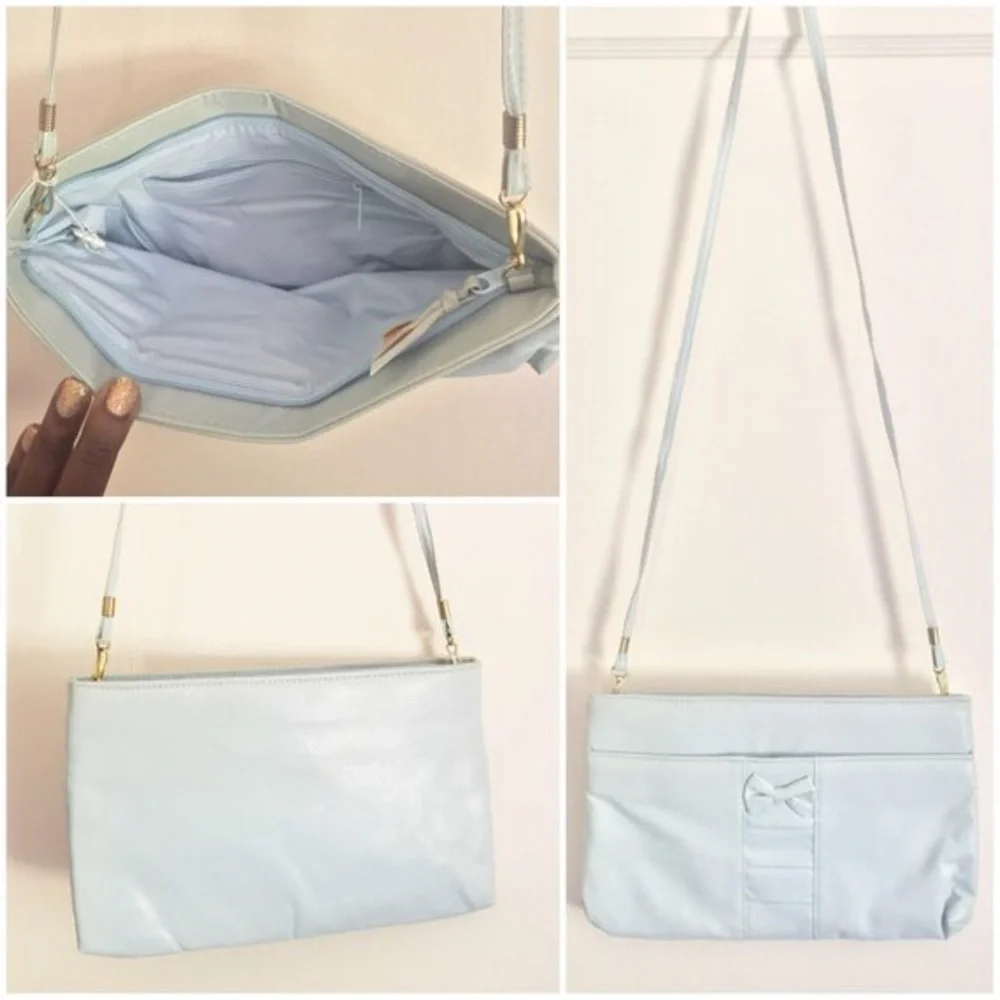 5/$25!! Vintage Light Blue Women's Bag